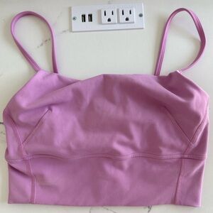 Lululemon Wunder Train Strappy Tank Top Built in Bra